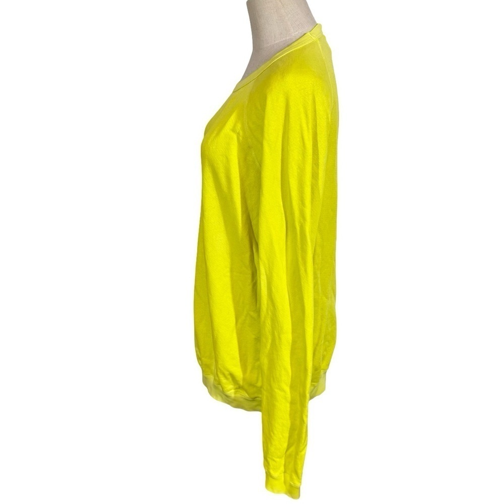 FREECITY Lucky Rabbit Sweatshirt Glowplant Yellow Rabbit Supersaturated Sunfade - Picture 8 of 12